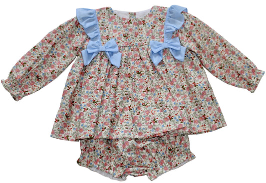 Itty Bitty Floral Bloomer Set