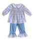 Simple & Sweet Girls Pant Set