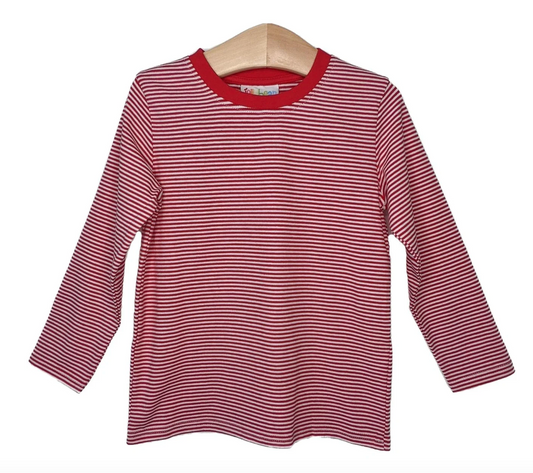 Graham LS Red Stripe Shirt