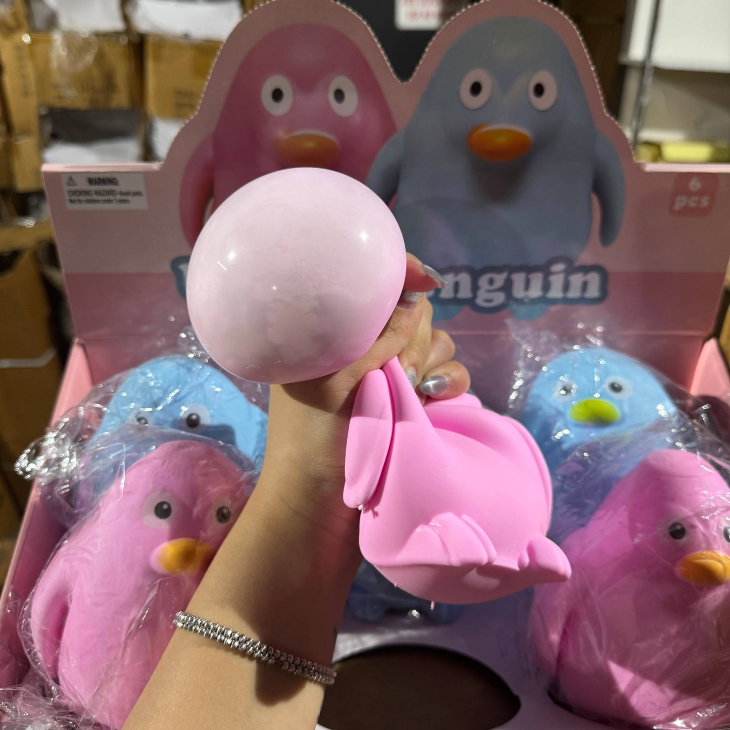 JUMBO Penguin Squishy