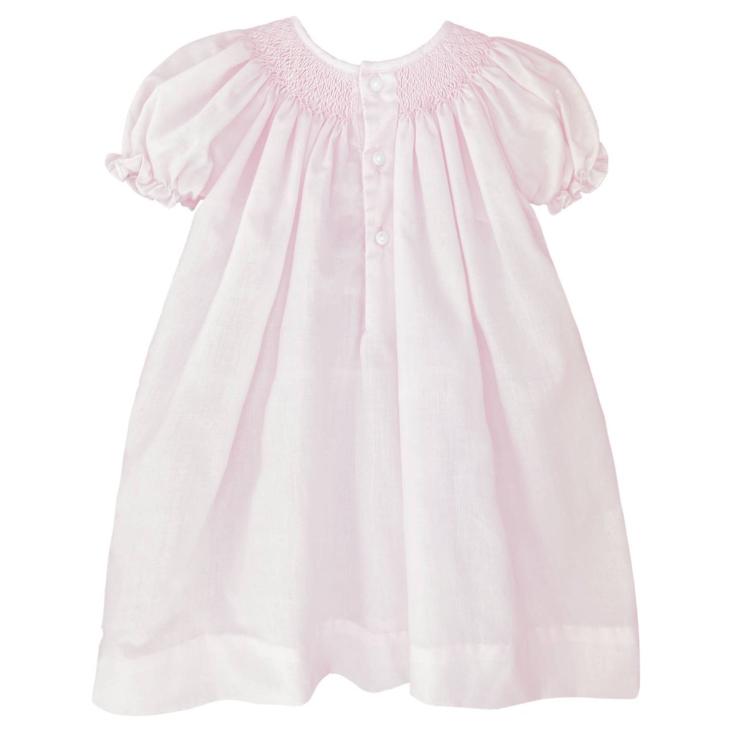 Petit Ami & Zubels - Smocked Daygown with Raglan Embroidery