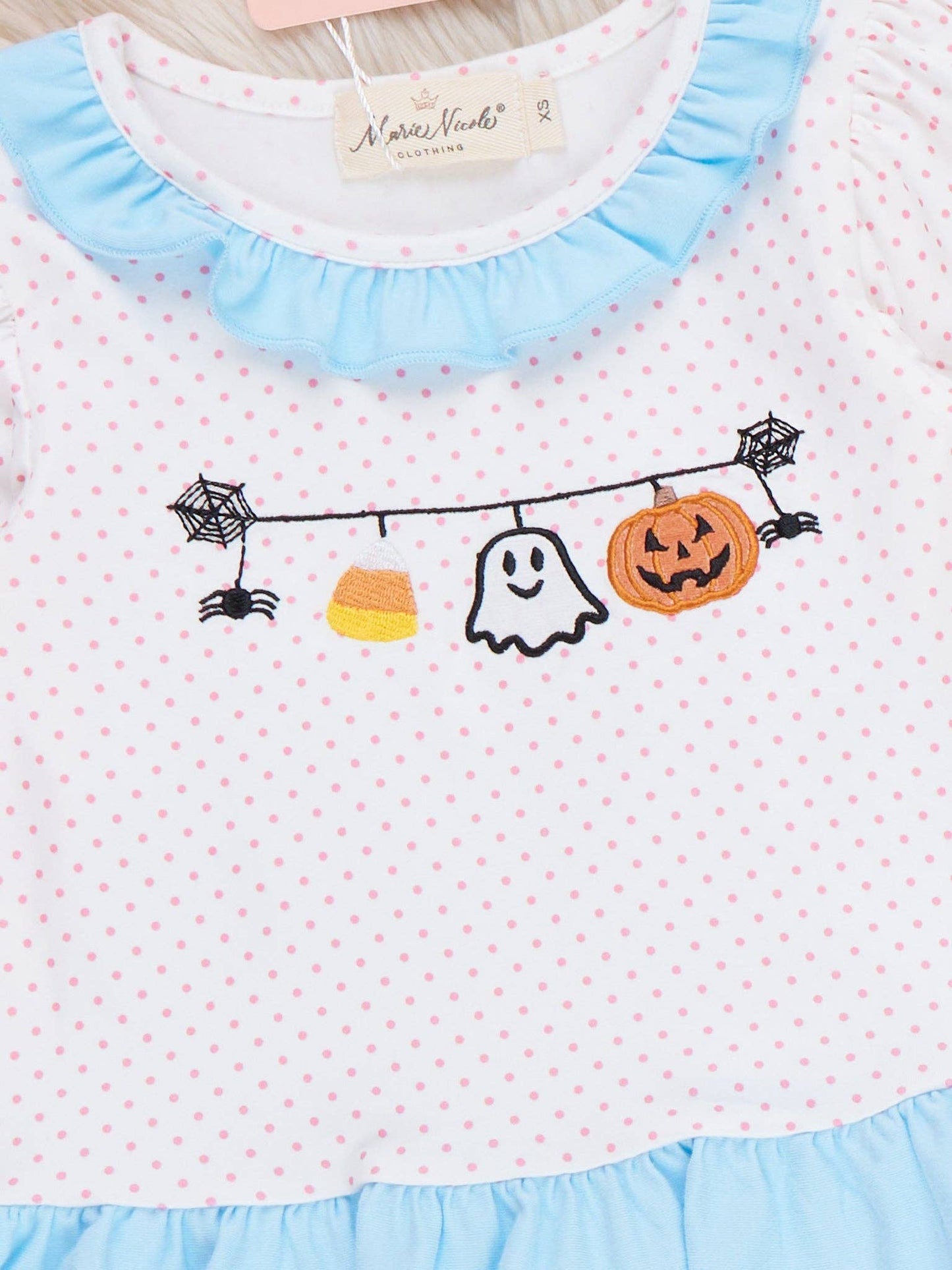 Boo Banner Buddies Ruffle Pant Set