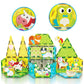 PicassoTiles - PicassoTiles 52pc Farm Theme Magnetic Tile Building Set