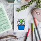 A Brighter Year - 50 Pages Birds Bugs and Botany Mini Coloring Book for Adults
