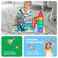 PicassoTiles - PicassoTiles 32pc Rocket Magnetic Tile Building Set