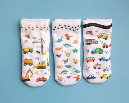 Squid Socks - Construction/Dino