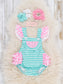 Watermelon Ruffle Bubble