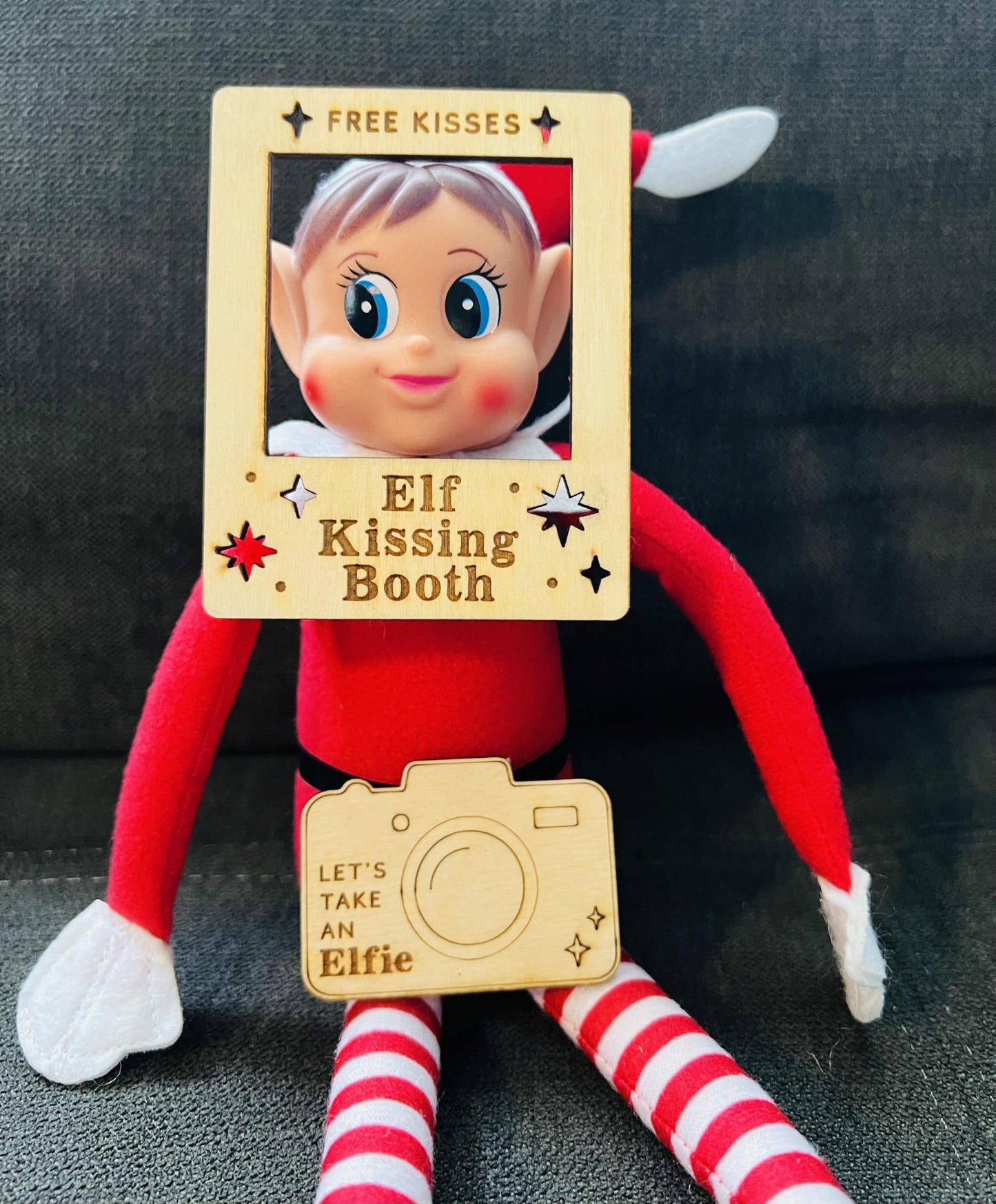 Elfie Sign Props-2 props included
