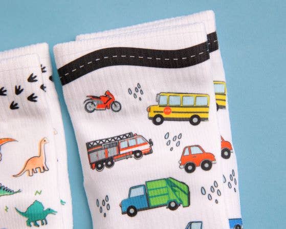 Squid Socks - Construction/Dino