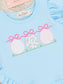 Ribbons & Eggs Garden Embroidered Ruffle Short Set