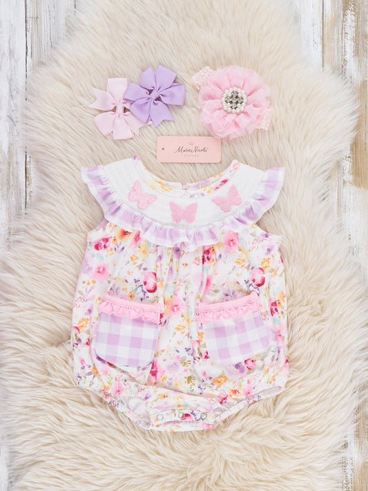Lilac Butterfly Bubble