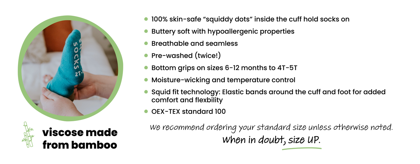 Squid Socks - White Lace - Non Slip