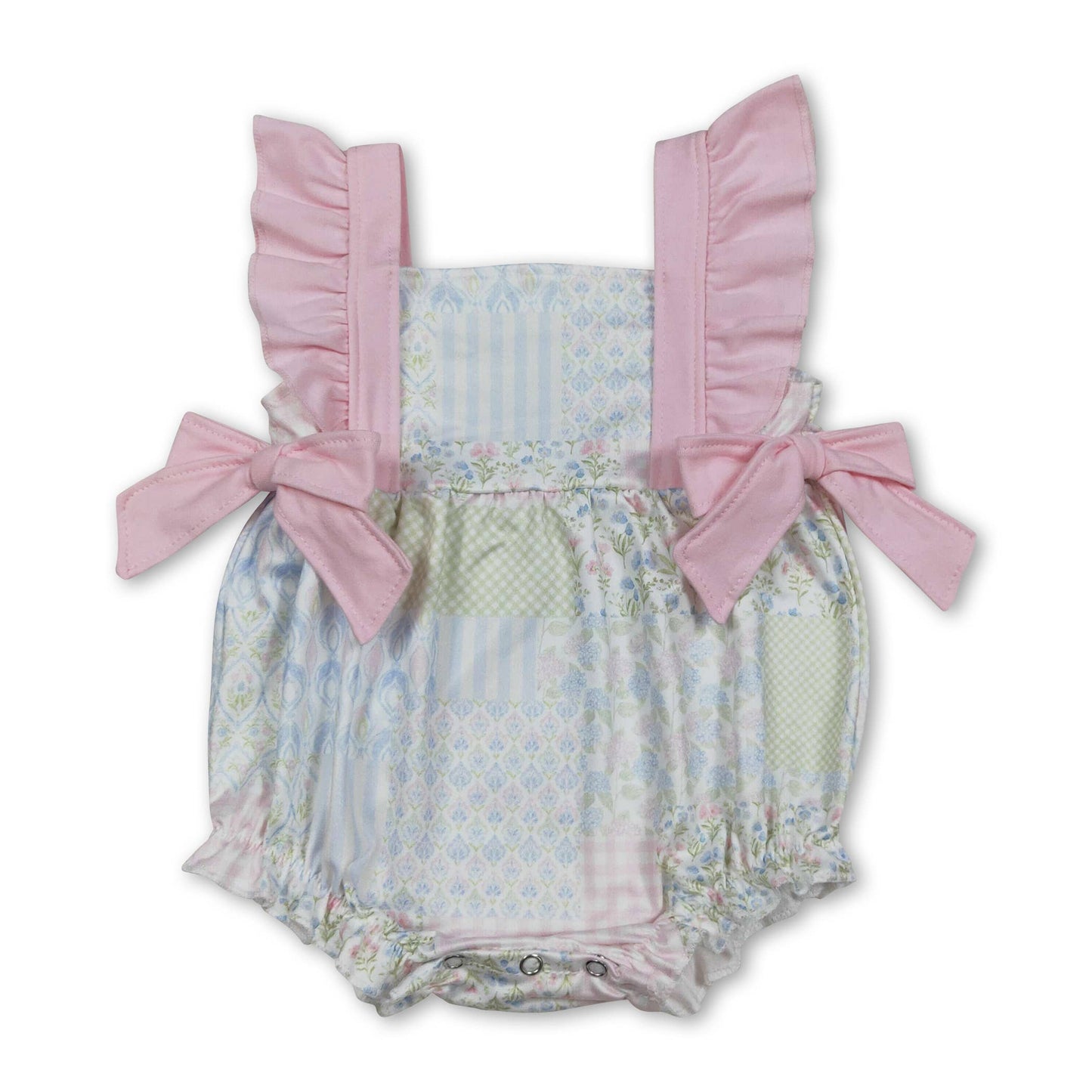 Springtime Patchwork Flutter Bubble