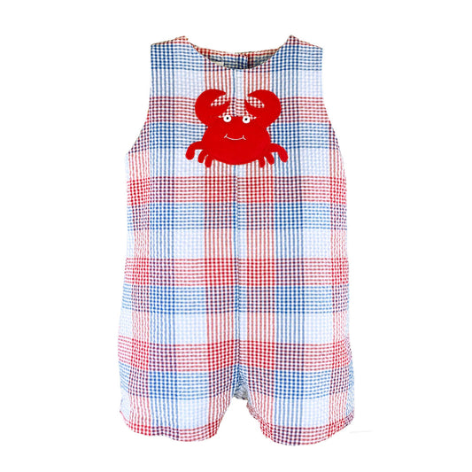 Petit Ami & Zubels - Crab Applique Sunsuit