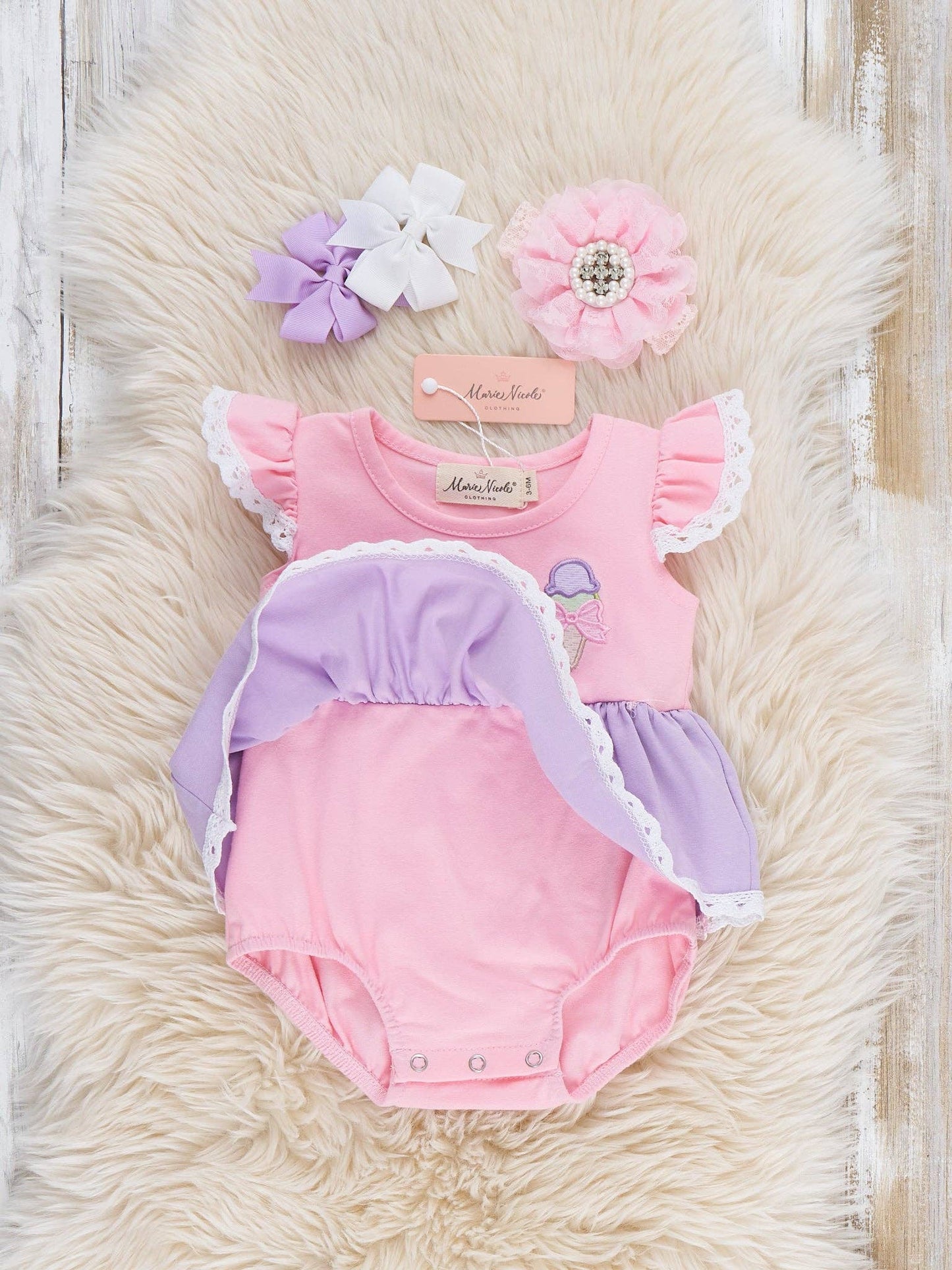 Sweet Scoops Ruffle Bubble
