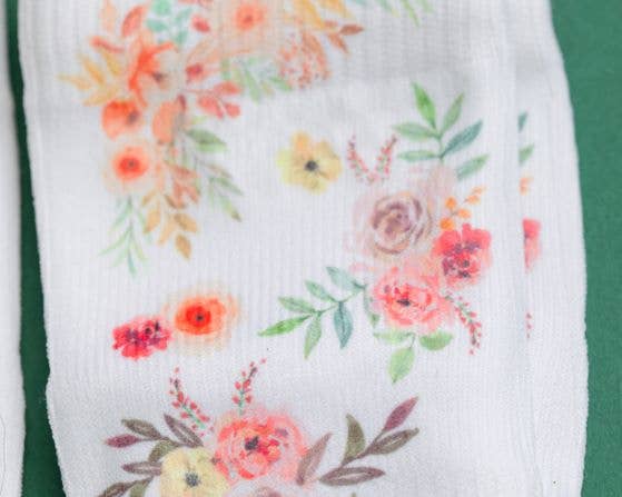 Squid Socks - Rainbow/Floral