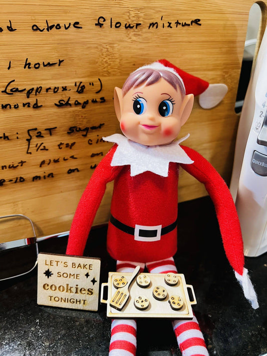 Cookie Elfie Prop Set