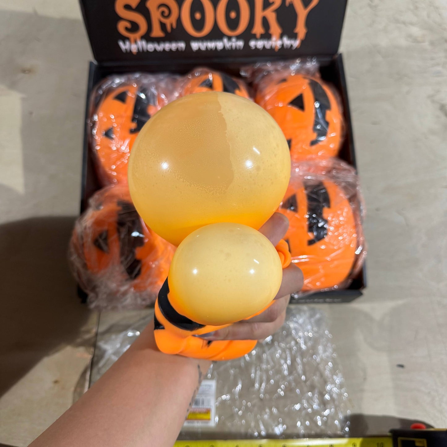 Halloween Jack-O-Lantern Squishy