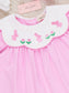 Blooming Bunny Embroidered Dress