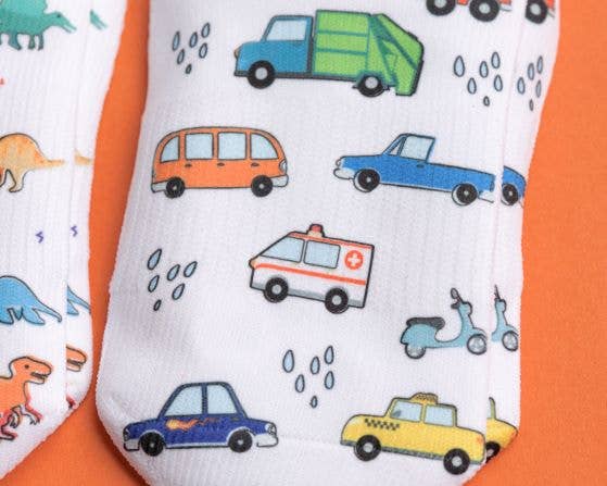 Squid Socks - Construction/Dino